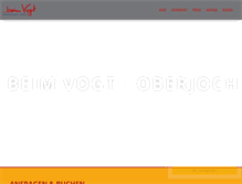 Tablet Screenshot of beimvogt-oberjoch.de